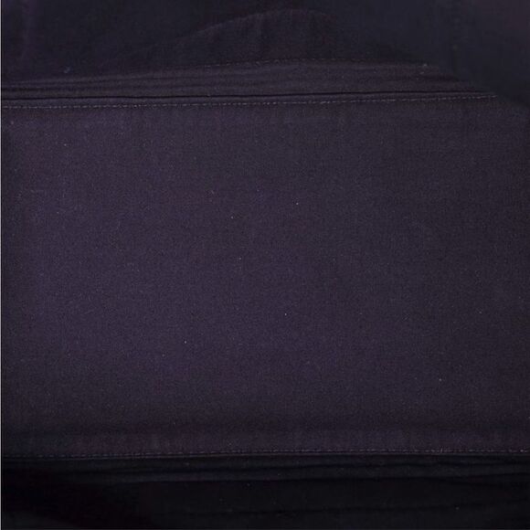 BALENCIAGA Brown Tweed Plaid Handbag Purse Brown Navy Cabas Satchel - Picture 7 of 9